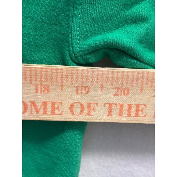 Teenage Mutant Ninja Turtles Green Holiday Sweatshirt M Nickelodeon 50% Cotton 5 - Picture 3 of 7